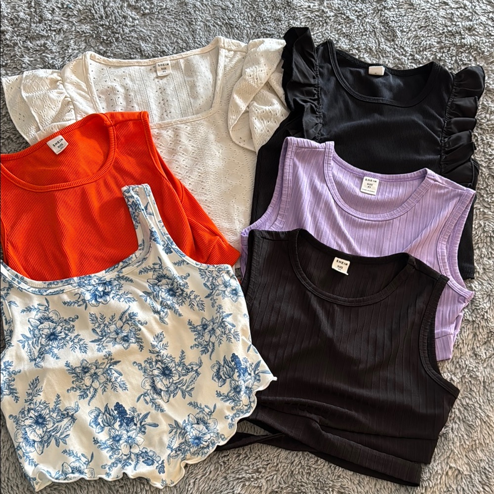 Set of 6 Tops